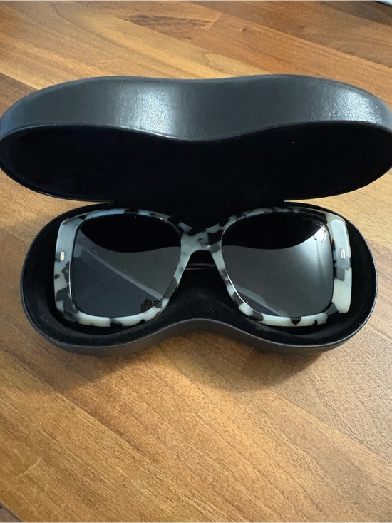 Carrera Accessories - Carrera Black and White Tortoiseshell Oversized Sunglasses